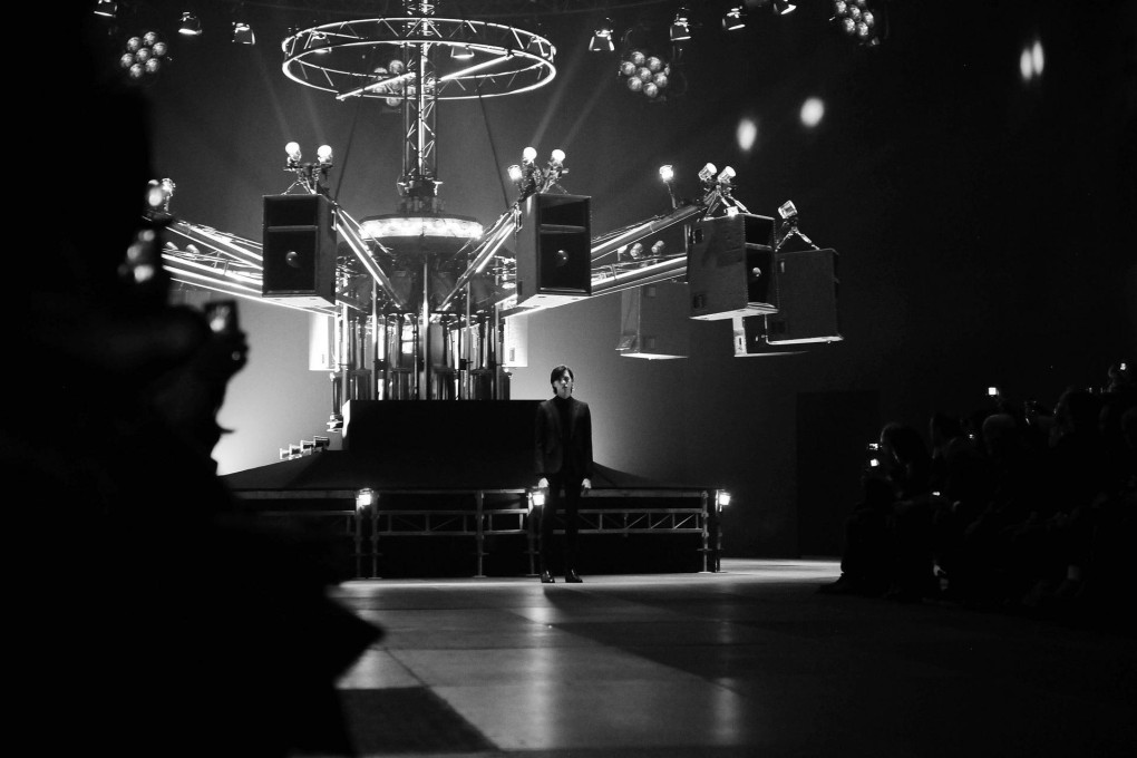 A slim silhouette is needed to wear Hedi Slimane's clothes under the Saint Laurent label.