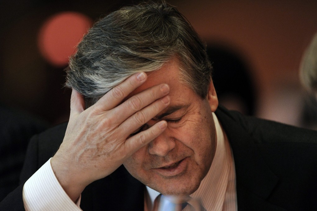 Former Zurich Insurance chairman Josef Ackermann says it’s unfair to blame him for the suicide of its chief financial officer, Pierre Wauthier. Photo: EPA