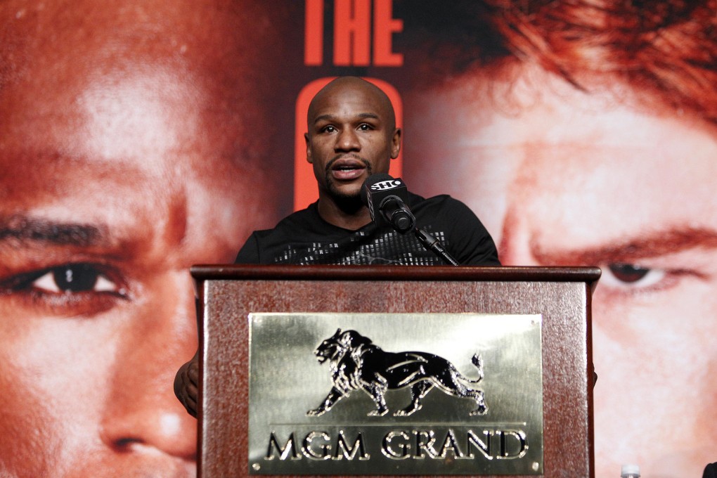 Floyd Mayweather says "nobody can outbox me. You have to be able to outmatch me mentally, and I'm the strongest mental fighter in the sport of boxing". Photo: AP