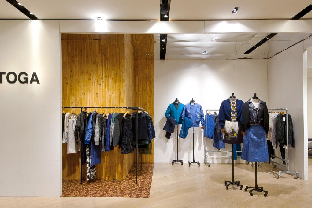 The Toga pop-up store in Pacific Place features vintage garments.