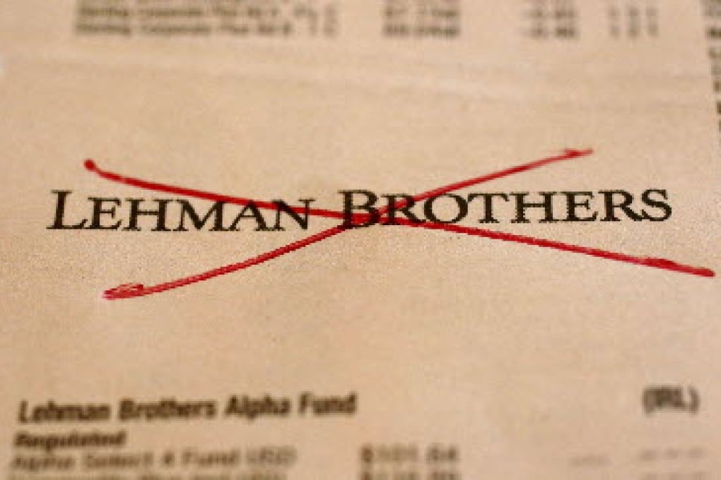 The world woke up from a dream of financialisation after Lehman Brothers' bankruptcy. Photo: EPA