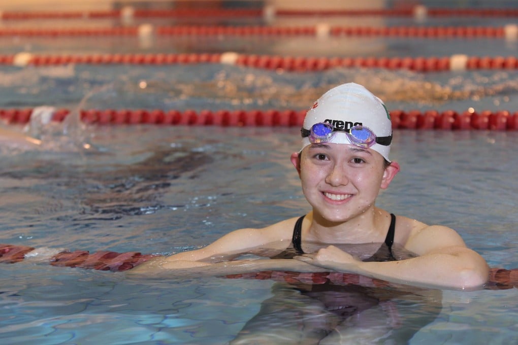 Siobhan Bernadette Haughey in training this month. Haughey plans to represent Hong Kong at Rio 2016. Photo: Edmond So