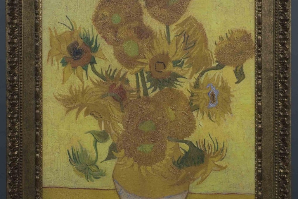 The reproduction of Sunflowers using technology developed by Fujifilm. The Van Gogh Museum hopes to raise tens of millions of euros for renovation and research by selling the three-dimensional wonders. The museum is producing 260 copies of each of the five paintings. Photo: Reuters