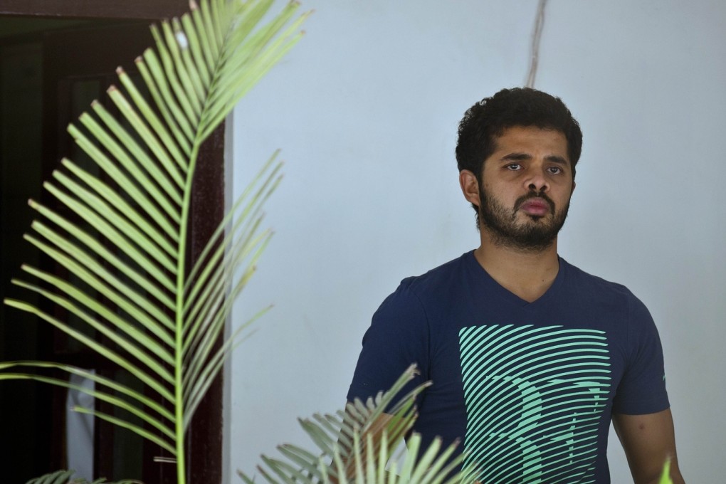 Indian cricketer Shanthakumaran Sreesanth. Photo: AFP
