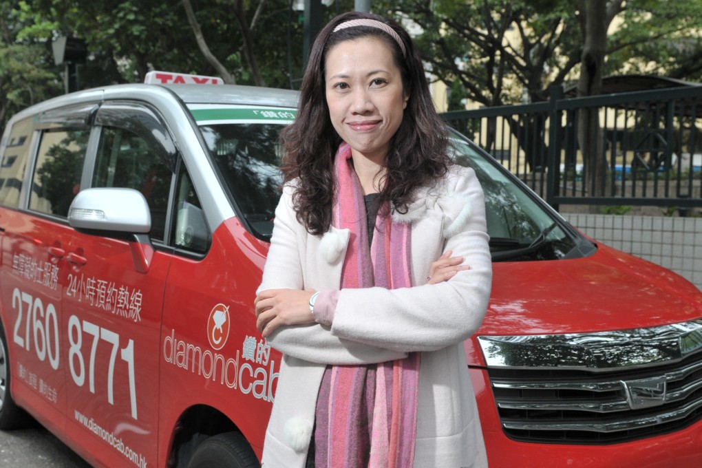 Doris Leung and a Diamond Cab. Photo: Thomas Yau