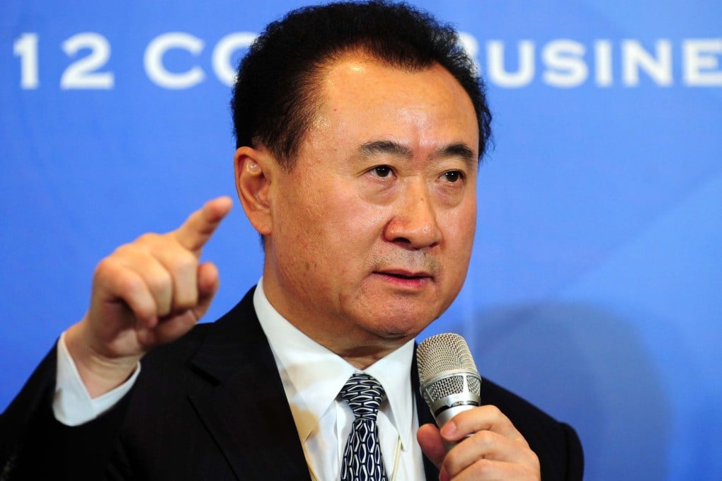Head of conglomerate Wanda Group, Wang Jianlin. Photo: AFP