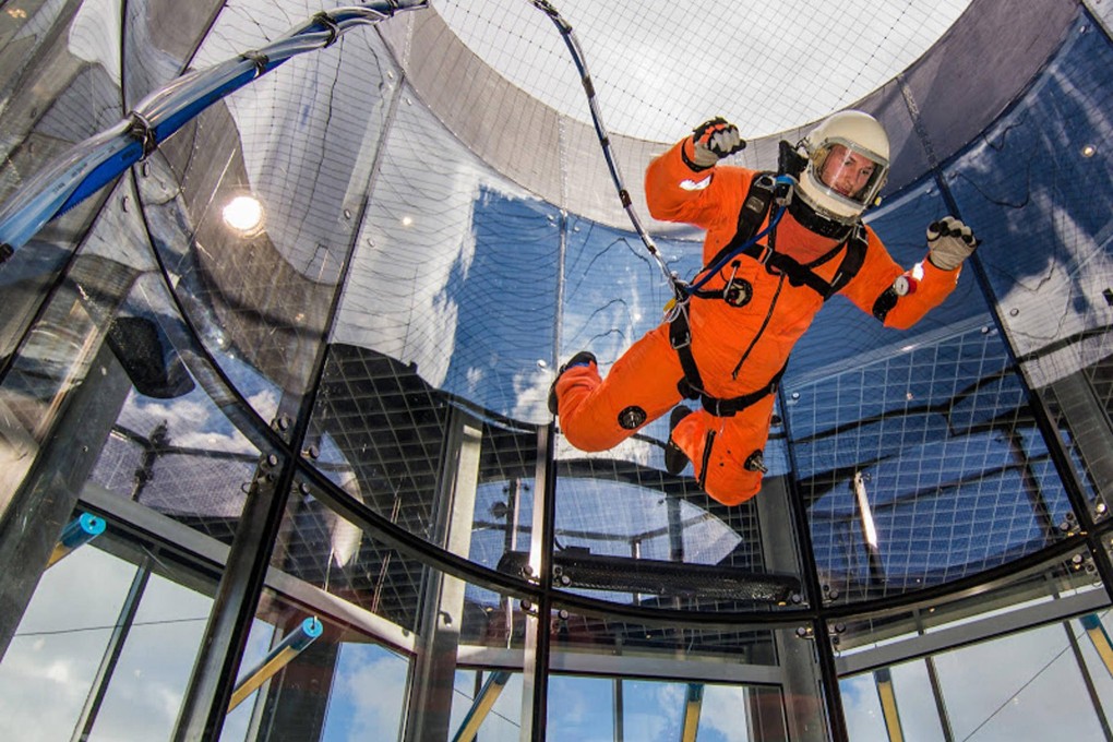 The Copenhagen Suborbitals team test the DIY spacesuit. Photo: Jev Olsen