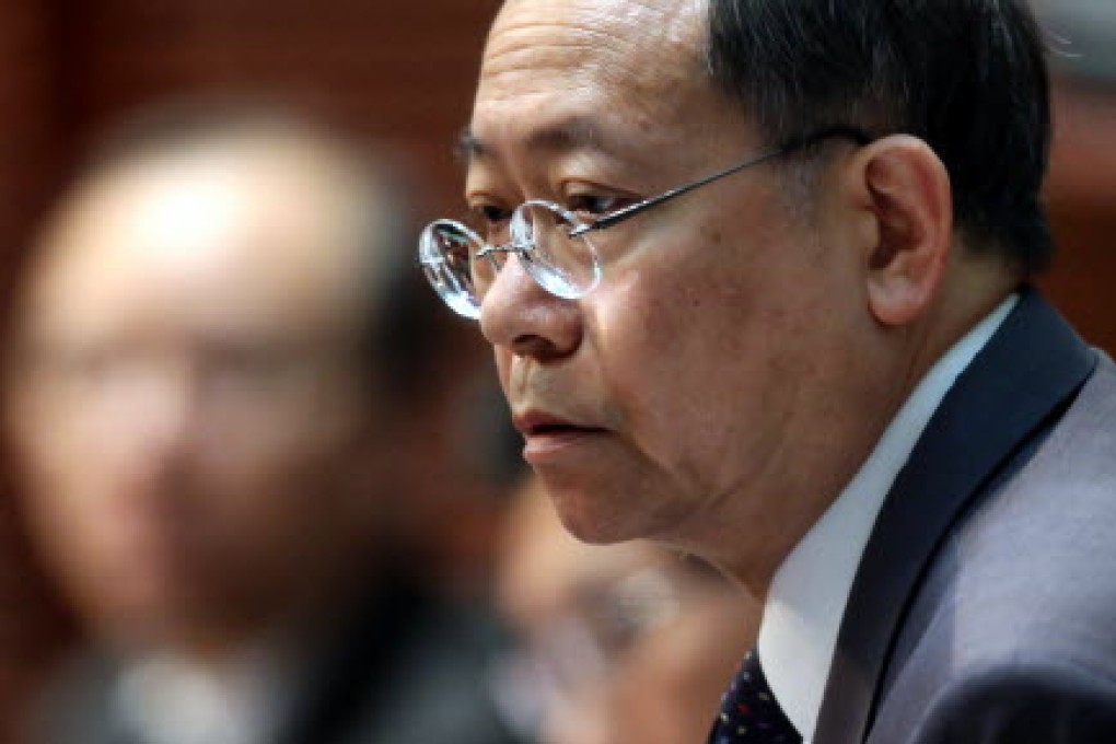 Lai Tung-kwok, Secretary for Security, attends a Q&A session at the Legislative Council, Tamar in June. Photo: SCMP Pictures
