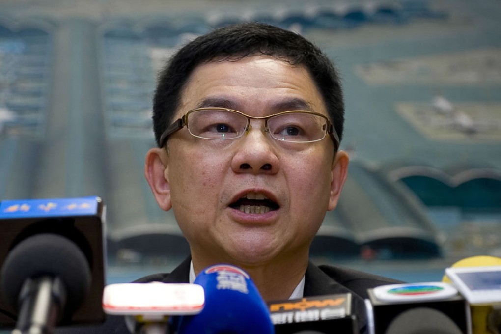 Norman Lo, director-general of Civil Aviation Department. Photo: Xinhua