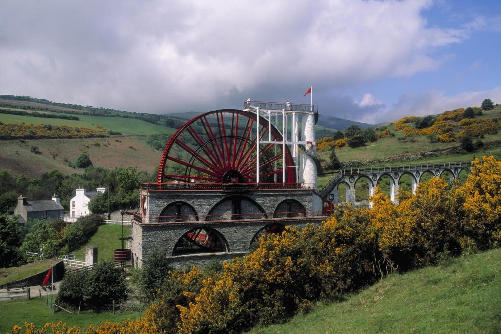 The world's largest working water wheel, in Laxey, the Isle of Man. Photos: Corbis