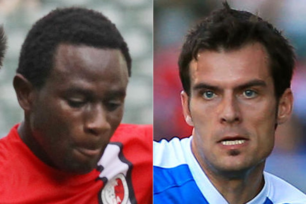 Alex Akande and Jorge Tarres will be Kitchee's strike force.