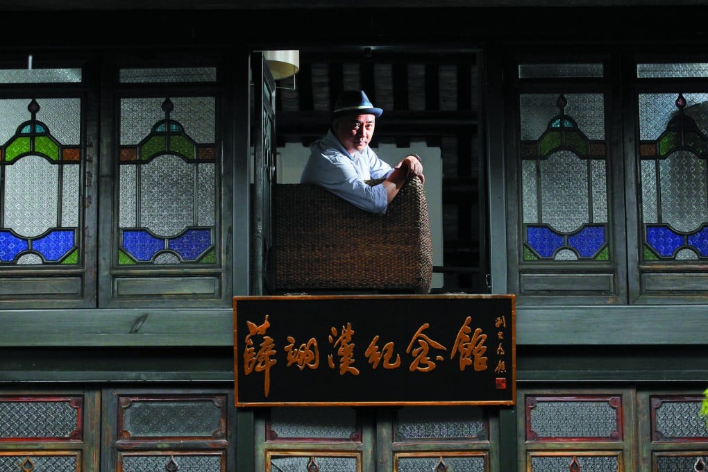 Simone Xue, in the Xue Yihan Memorial Hall, part of the restored Beishan Hall, in Zhuhai. Photos: Edward Wong; Beishan Lihe Creative Cultural Industries; Beishan International Jazz Festival