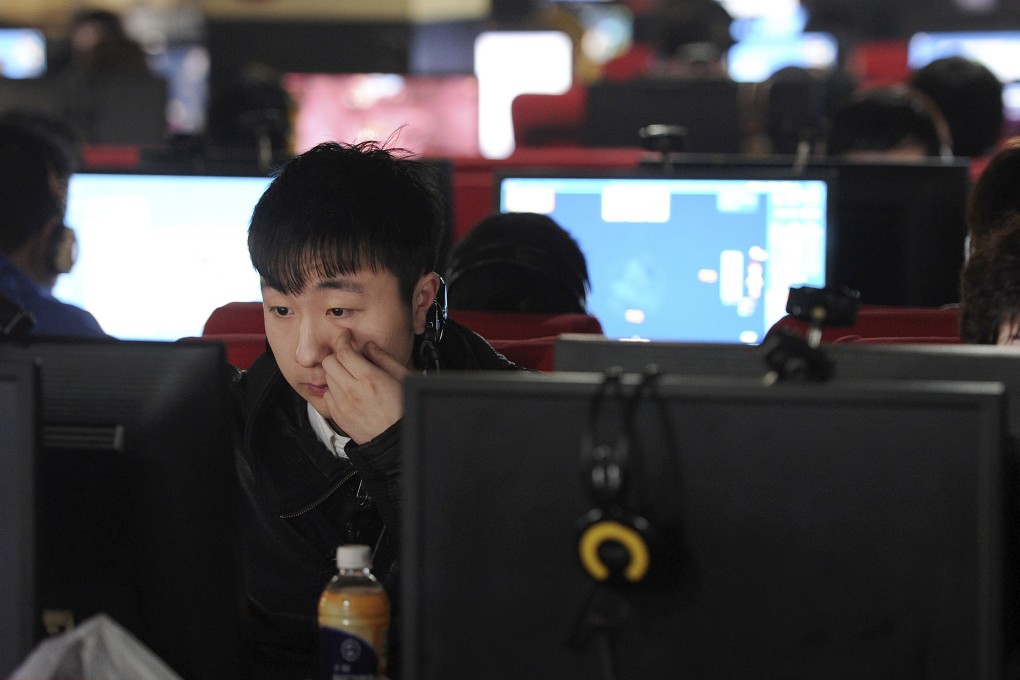 A man uses a computer at an internet cafe in Hefei. Symantec says it has discovered a group of highly sophisticated hackers operating out of China. Photo: Reuters