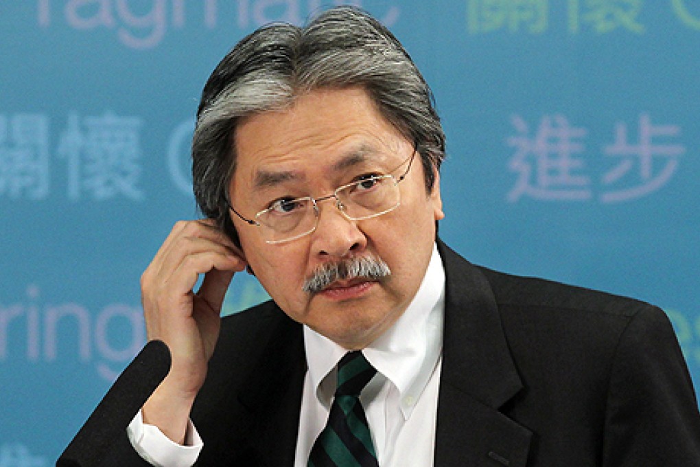 Financial Secretary John Tsang Chun-wah. Photo: Sam Tsang