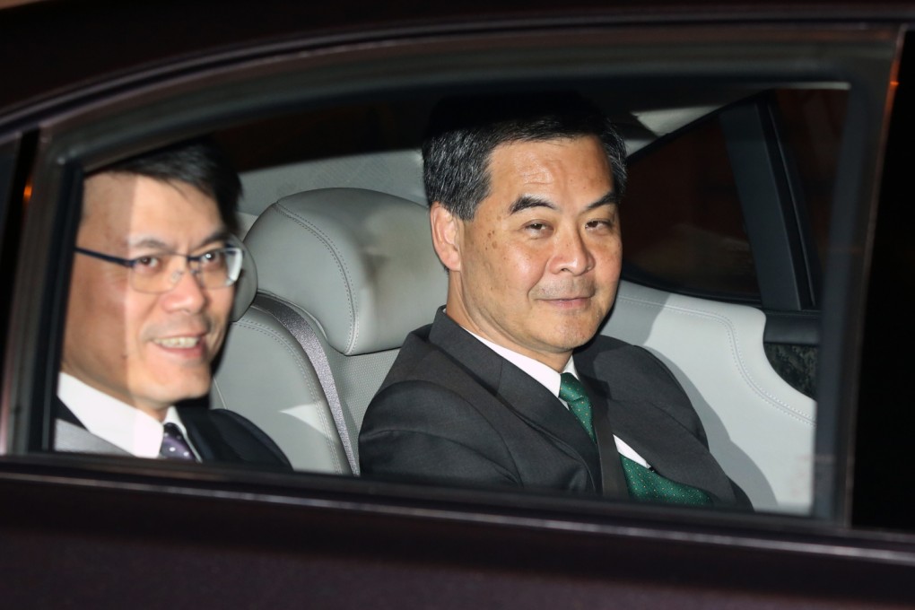 Chief Executive Leung Chun-ying to attend a dinner with different members of the society at Government House. Photo: Sam Tsang