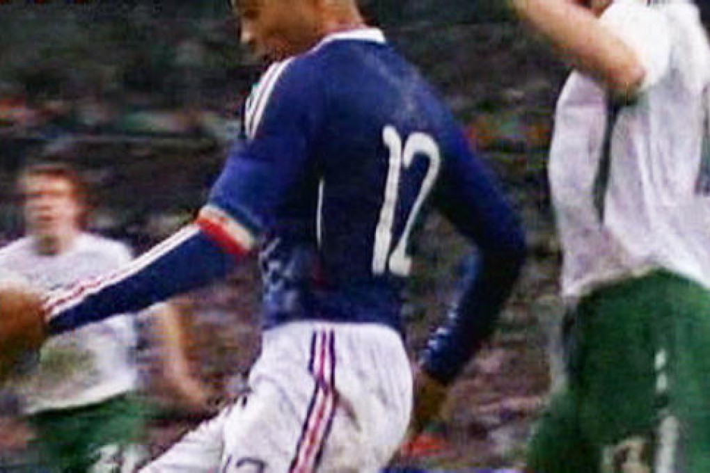 Thierry Henry's deliberate handball that got France into the 2010 World Cup.