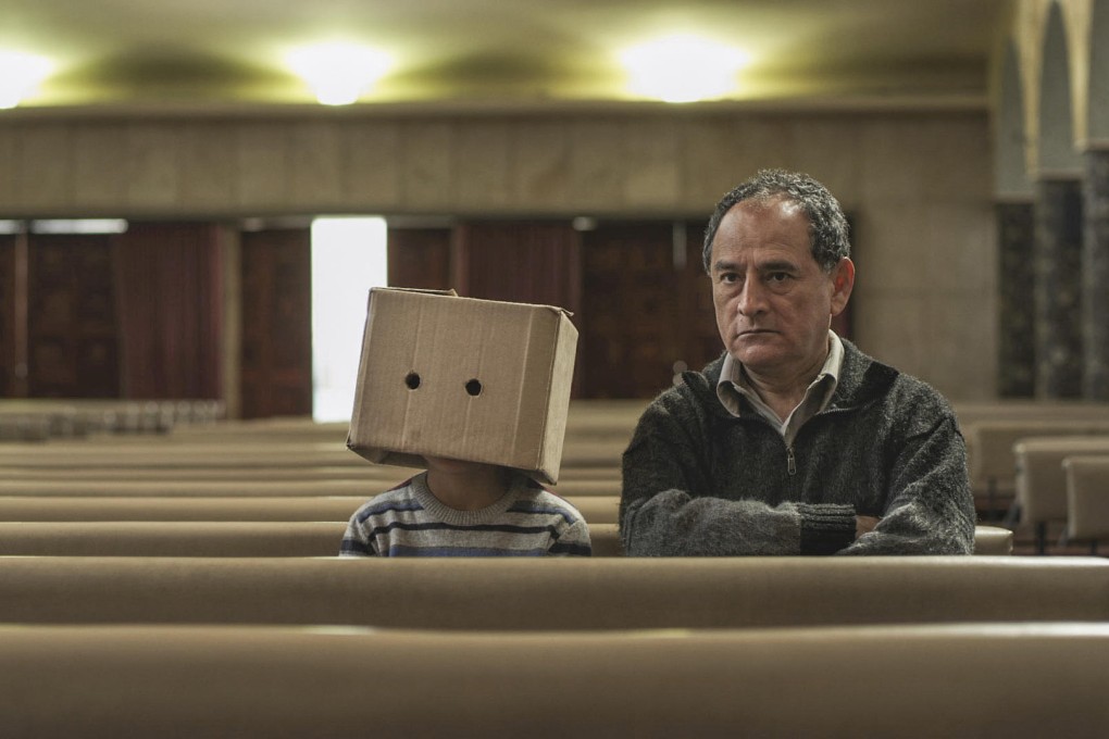 A scene fromThe Cleaner, starring Victor Prada (right) and Adrian Du Bois.