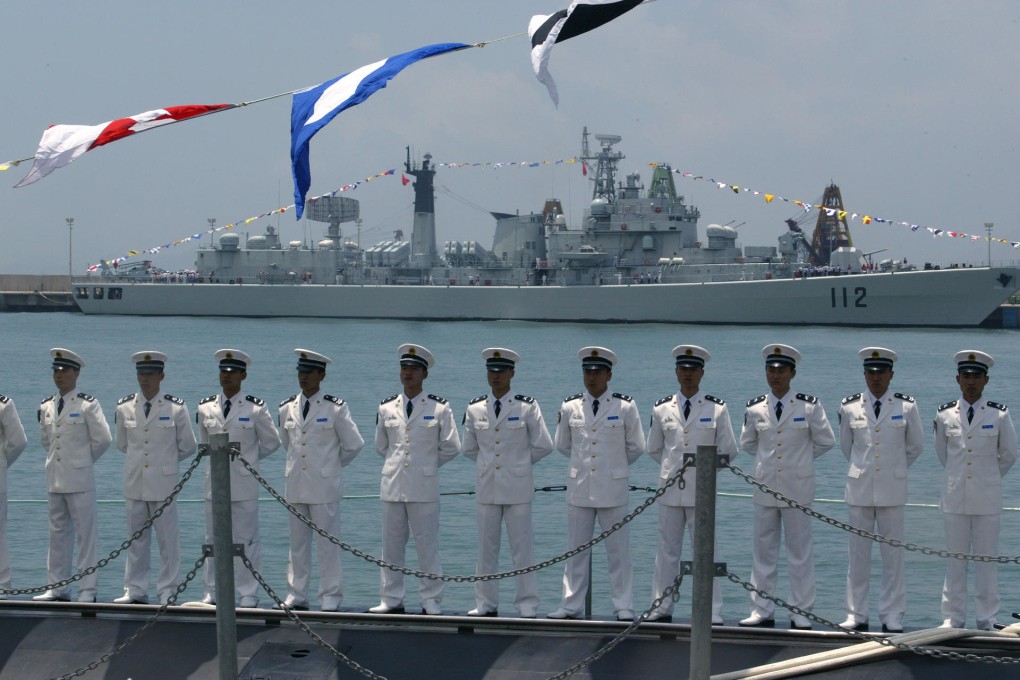 Stonecutters Island PLA naval base. Photo: Robert Ng