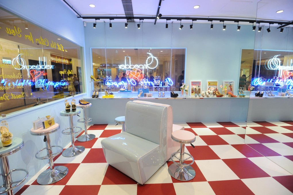 Charlotte Olympia's store in Landmark, Central.