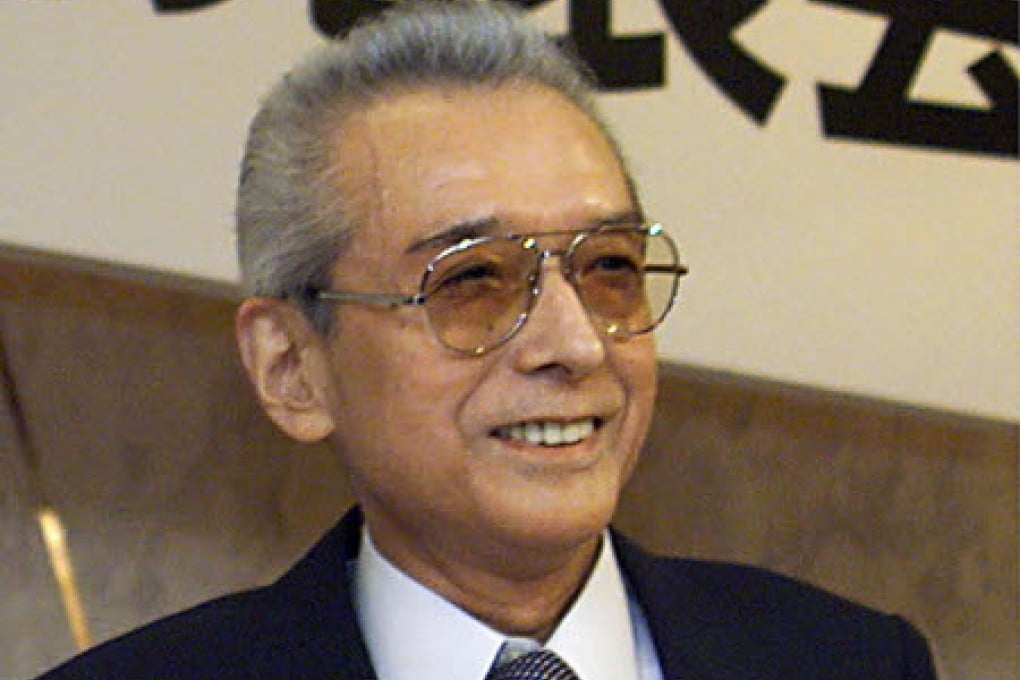 Hiroshi Yamauchi at a news conference in Tokyo in 1999. Photo: Reuters