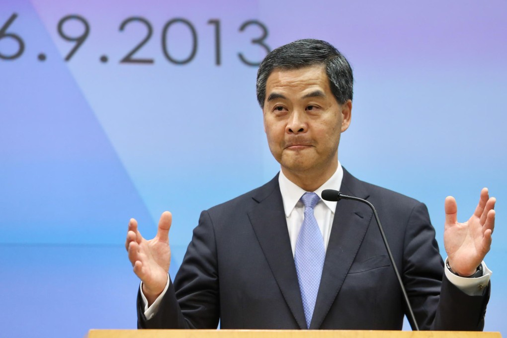 Chief Executive Leung Chun-ying