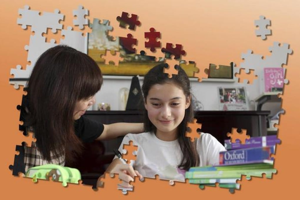 Yiu coaches her 13-year-old daughter Jojo, who attends an elite girls' school. Photo: Nora Tam