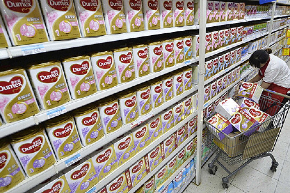 French food group Danone says it is investigating Chinese state TV allegations that it bribed hospital staff to give its milk powder to new-born babies. Photo: Reuters