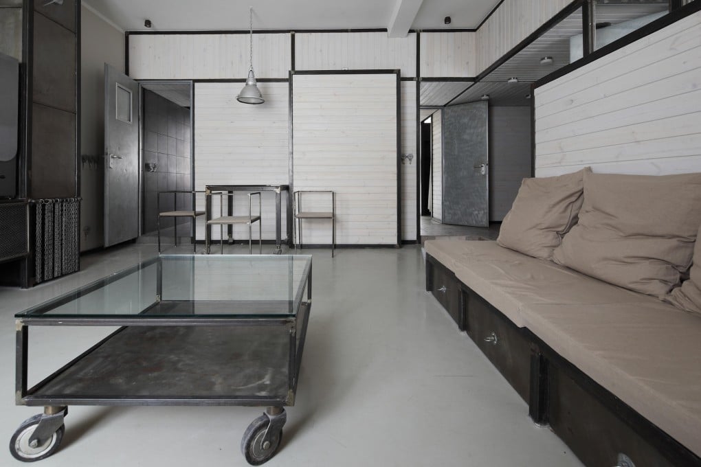 Peter Kostelov called his home "brutal and industrial" but now finds it "captivating and surprising". Photo: Peter Kostelov