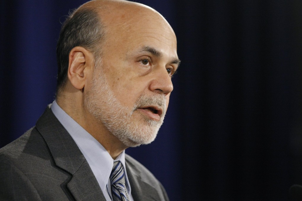 U.S. Federal Reserve Chairman Bernanke. Photo: Xinhua