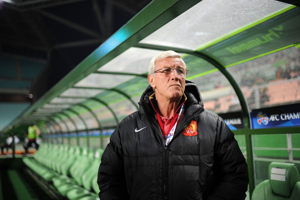 For Guangzhou Evergrande coach Marcello Lippi, the first-leg clash with Kashiwa Reysol in the AFC Champions League will be vital. Photo: Xinhua