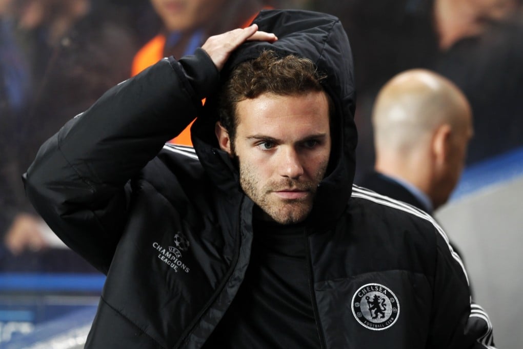 Juan Mata of Chelsea. Photo: Xinhua