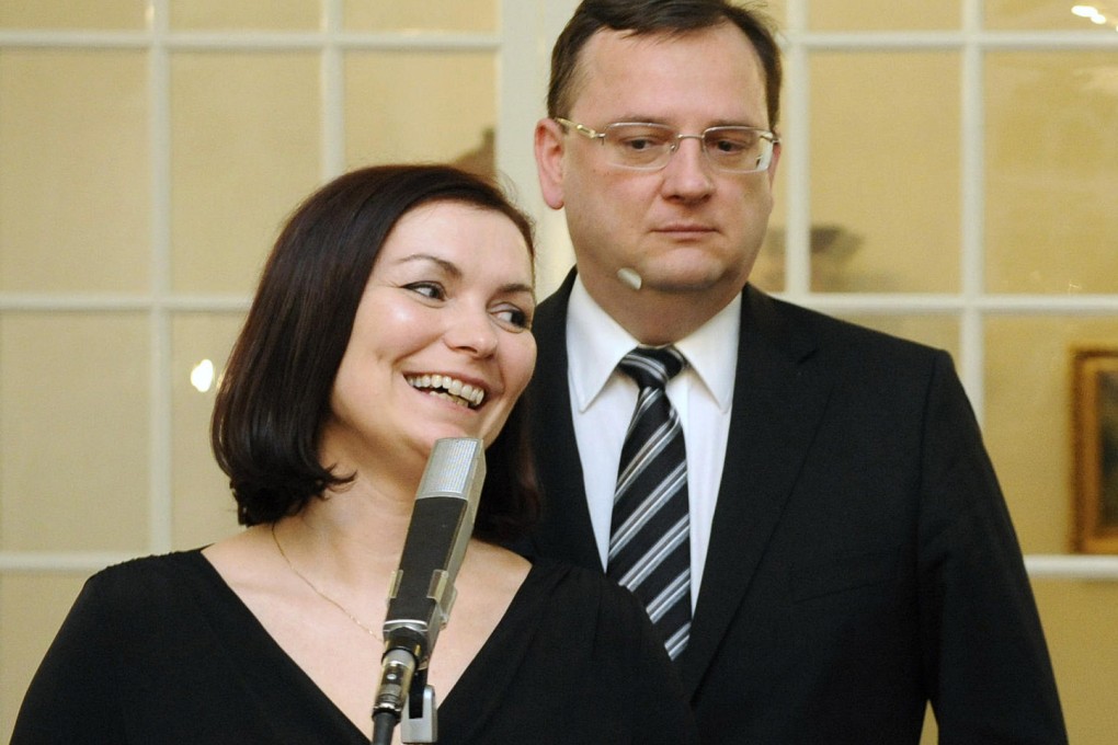 Petr Necas with his now former wife Radka Necasova. Photo: AP