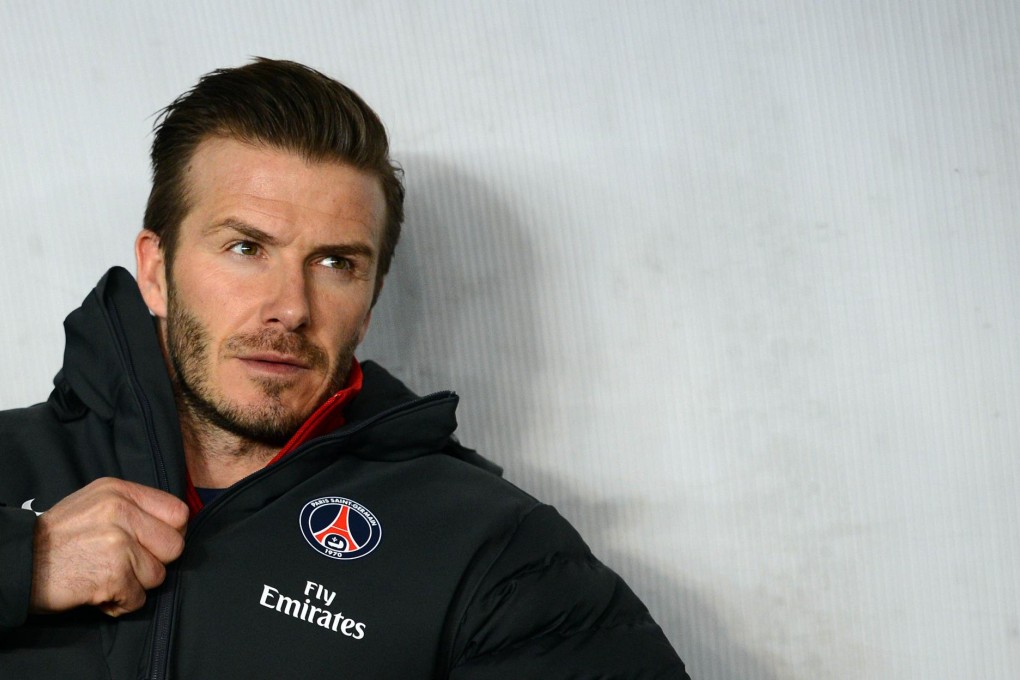 Charming David Beckham.