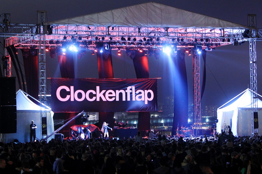 Clockenflap festival at West Kowloon. Photo: Jonathan Wong