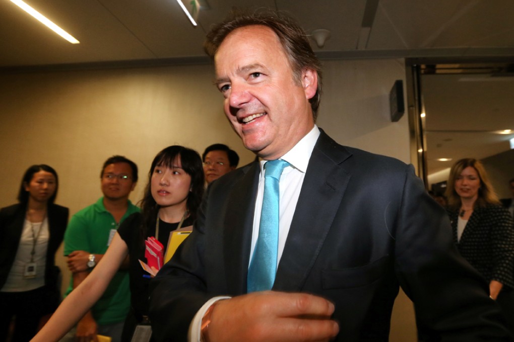 Hugo Swire, British Minister of State for Asia. Photo: SCMP