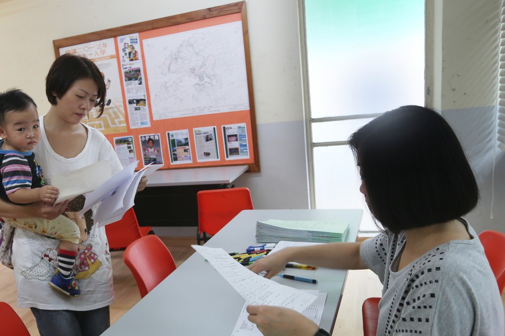 Applications for cross-border places opened yesterday, after a delay of one day due to Typhoon Usagi. Photo: Sam Tsang