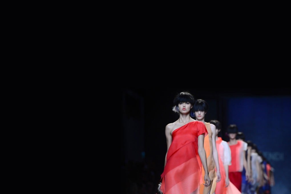 Roberto Cavalli at Milan fashion week. Photo: AFP