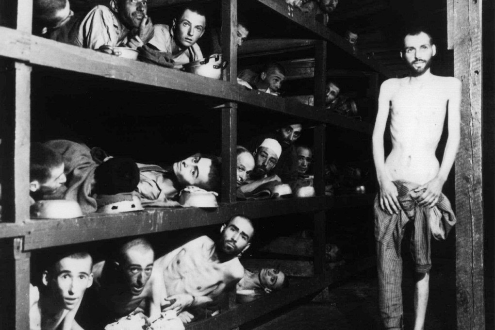 Survivors of the Buchenwald concentration camp just after it was liberated. Photo: Reuters