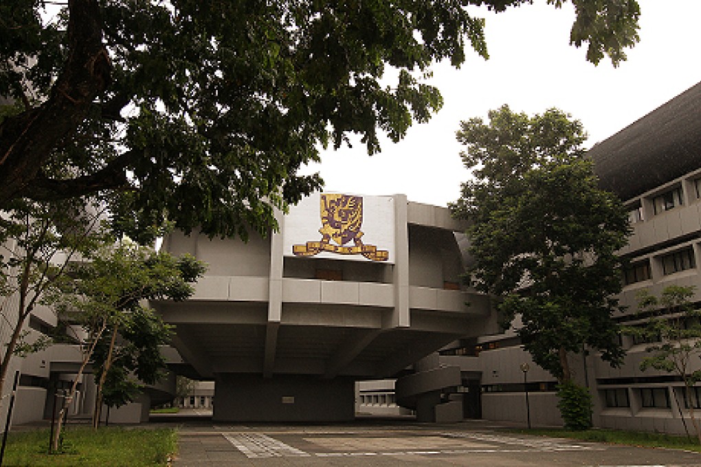 The Chinese University in Sha Tin where a work dispute between two colleagues caused one to send the other more than 50 threatening phone messages. Photo: Felix Wong