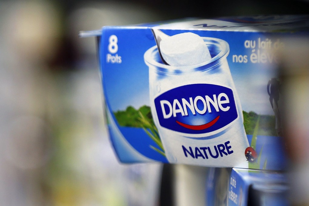 Yoghurt produced by French Dairy Group Danone. Photo: Reuters