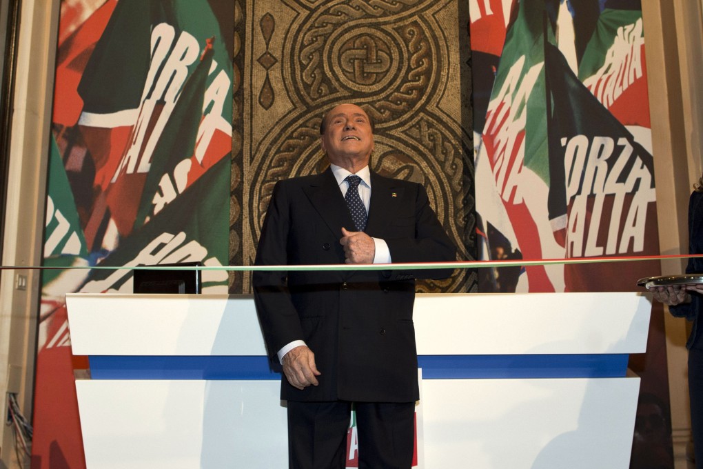 Former Italian Premier Silvio Berlusconi. Photo: AP