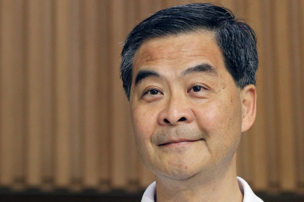 Chief Executive Leung Chun-ying.