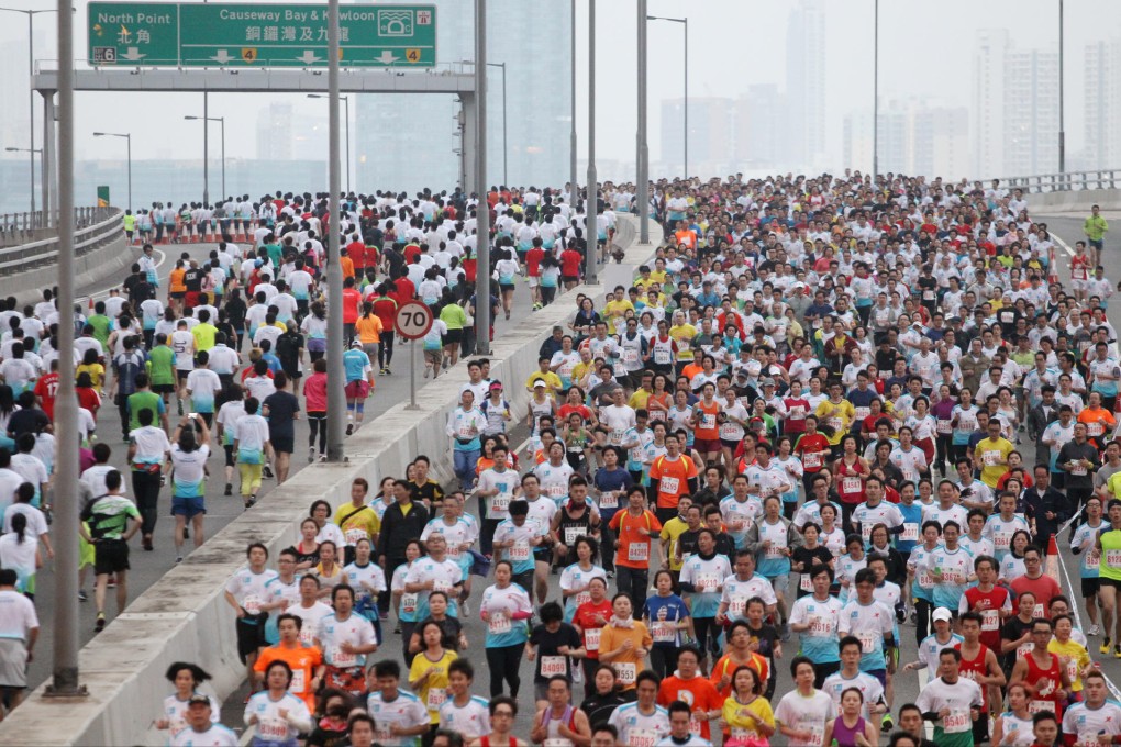 Runners at last year's 10km race. Photo: Sam Tsang