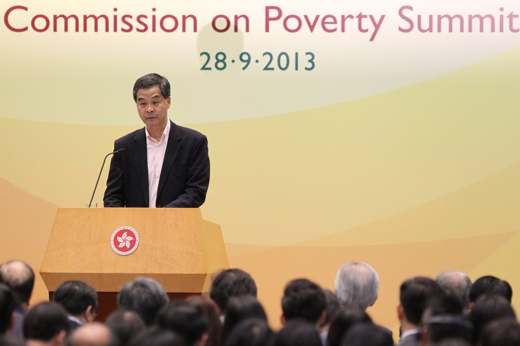 Chief Executive Leung Chun-ying. Photo:Sam Tsang