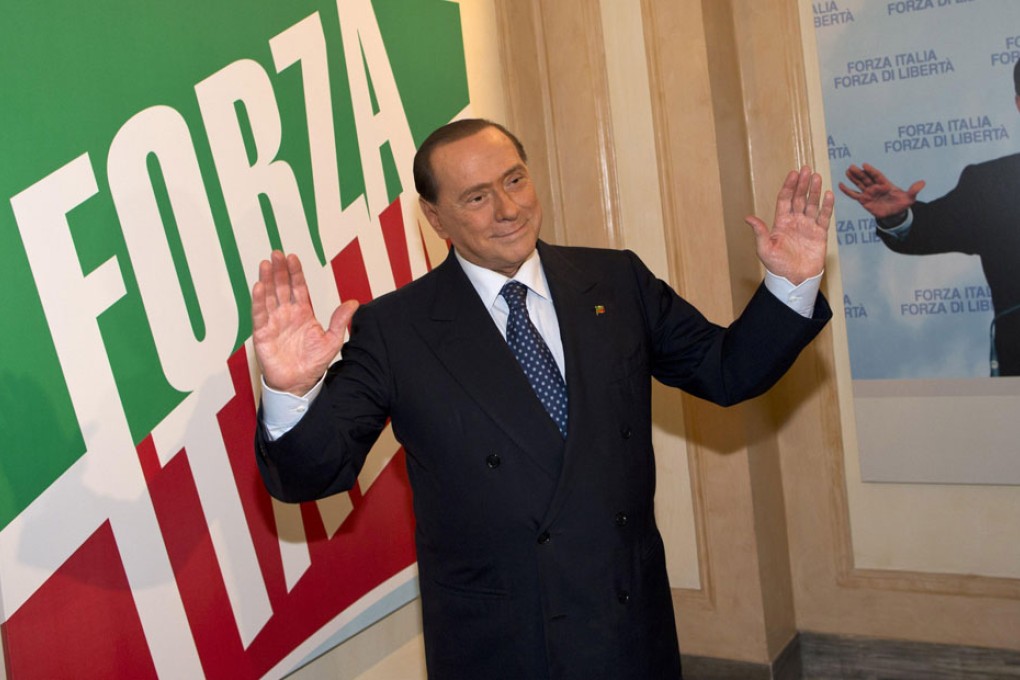 Former Italian Premier Silvio Berlusconi. Photo: AP