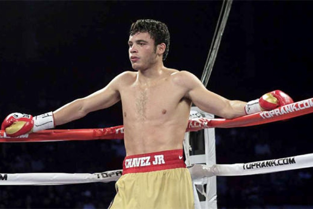 Julio Cesar Chavez Jr is struggling to make the weight for his upcoming fight. Photo AP