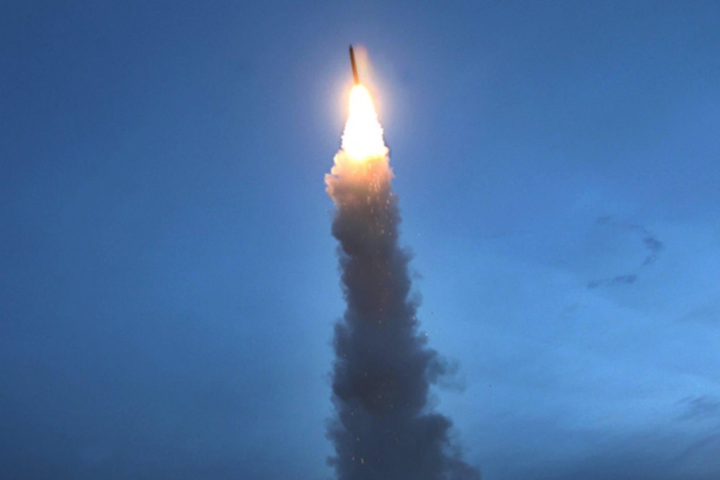 A missile belonging to the HQ-9 system is tested by the PLA. Photo: SCMP