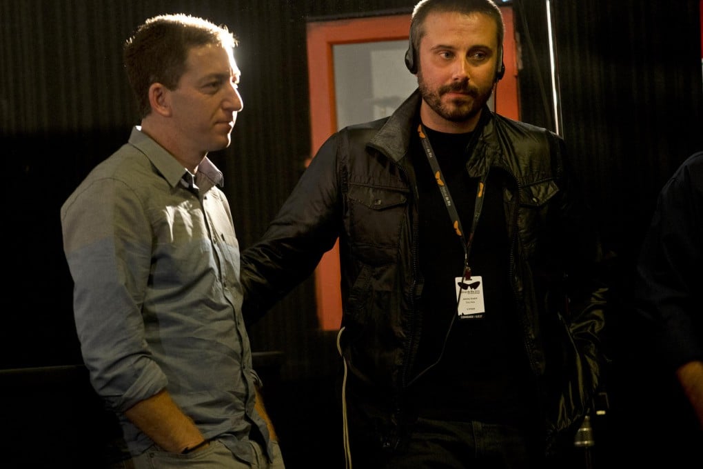 Jeremy Scahill (right) and Glenn Greenwald in Rio. Photo: AP