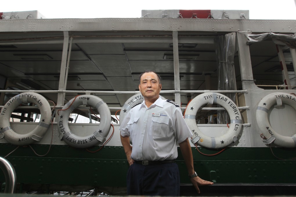Chan Tsu-wing, coxswain of Star Ferry. Photo: SCMP Pictures