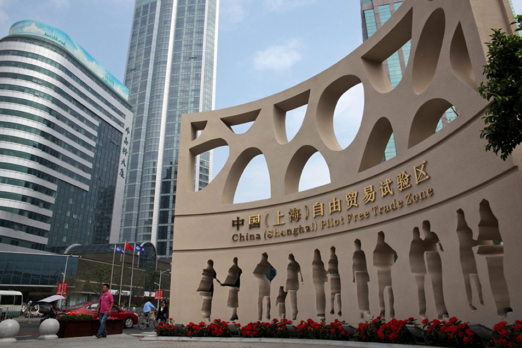 The free-trade zone is a test bed for regulatory and financial liberalisation on the mainland. Photo: EPA